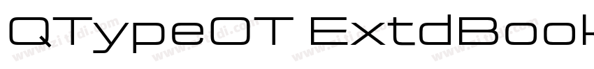 QTypeOT ExtdBook字体转换 QTypeOT ExtdBook字体转换
